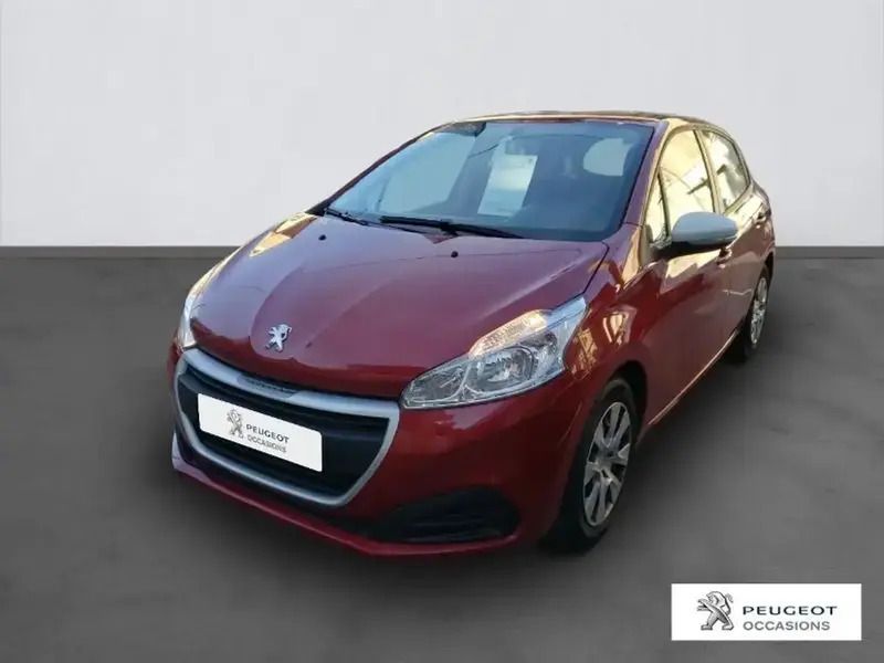 Rouge Utilisé 2018 Peugeot 208 Citadine | 10 990 € (Prix juste) - Image 1/4
