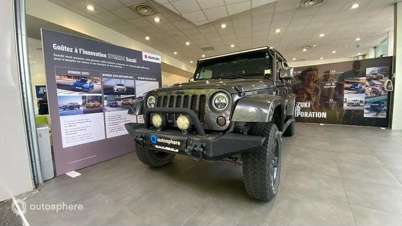 Blanc Utilisé 2016 Jeep Wrangler Unlimited Rubicon SUV | 45 999 € - Image 1/4
