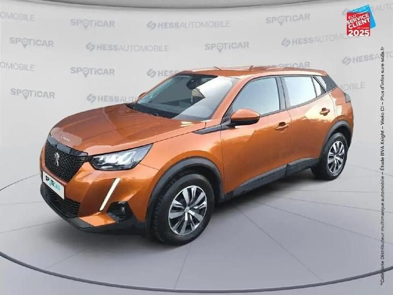Orange Utilisé 2021 Peugeot 2008 Business-Line SUV | 12 799 € (Bon prix) - Image 1/4