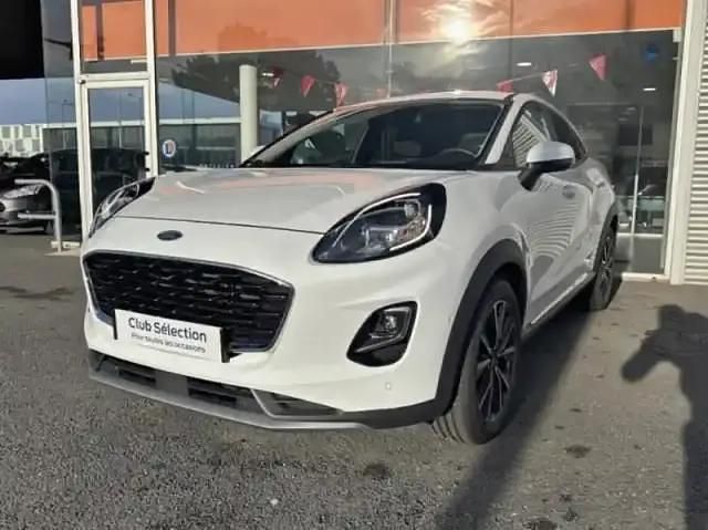 Blanc Occasion 2023 Ford Puma Titanium | 16 990 € (Bon prix) - Image 1/4