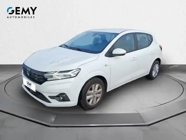 Occasion Dacia Sandero 2022 Blanc glacier Berline