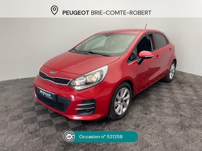 Rouge Utilisé 2016 Kia Rio Premium Citadine | 8 980 € (Super prix) - Image 1/4