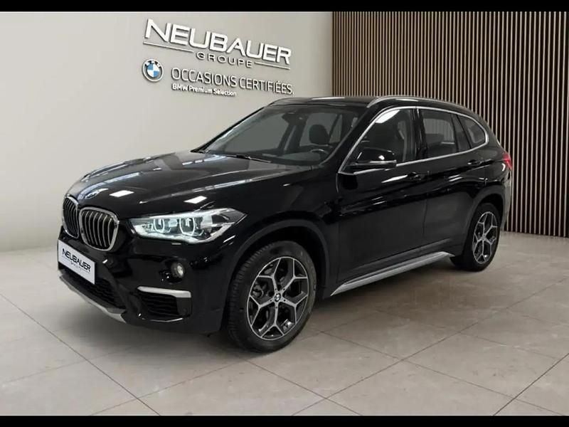 Noir Occasion 2018 BMW X1 xLine SUV | 25 990 € (Prix juste) - Image 1/4