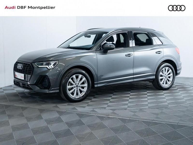 Gris daytona nacré Utilisé 2024 Audi Q3 S-Line SUV | 42 390 € (Prix juste) - Image 1/4