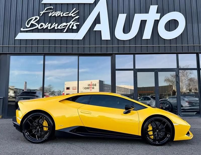 Jaune Occasion 2016 Lamborghini Huracán Coupé | 219 990 € (Prix juste) - Image 1/4