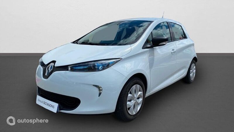 Blanc Utilisé 2018 Renault Zoe Life Citadine | 8 649 € (Prix juste) - Image 1/4