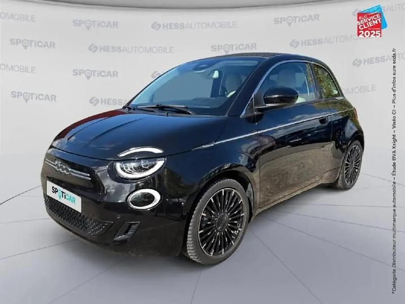 Noir Utilisé 2022 Fiat 500C La Prima Cabriolet | 17 999 € (Prix juste) - Image 1/4