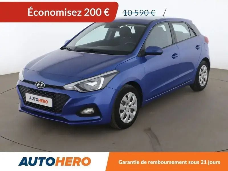 Bleu Utilisé 2019 Hyundai i20 Citadine | 10 390 € (Super prix) - Image 1/2