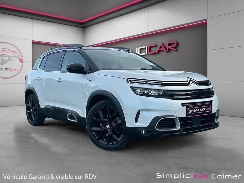 Blanc Occasion 2020 Citroën C5 Aircross Shine SUV | 17 480 € (Bon prix) - Image 1/4