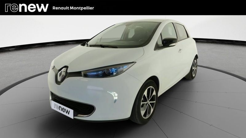 Blanc Utilisé 2019 Renault Zoe Intens Citadine | 8 999 € (Bon prix) - Image 1/4