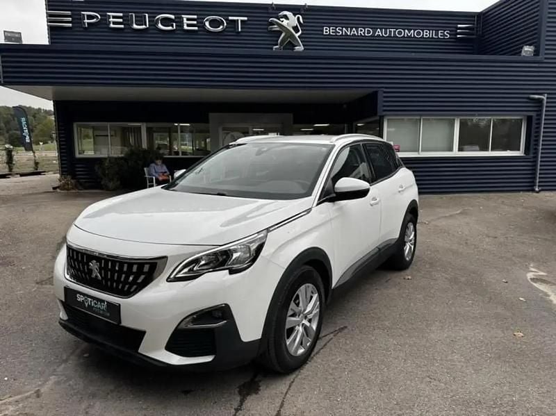 Blanc Occasion 2017 Peugeot 3008 Business-Line SUV | 10 990 € (Prix juste) - Image 1/4