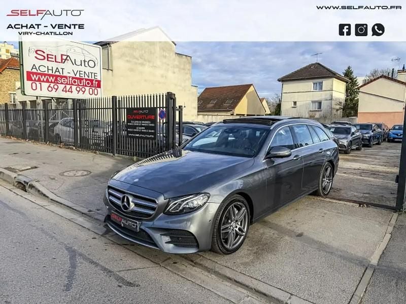 Gris Occasion 2017 Mercedes E220 Sportline Break | 21 680 € (Super prix) - Image 1/4