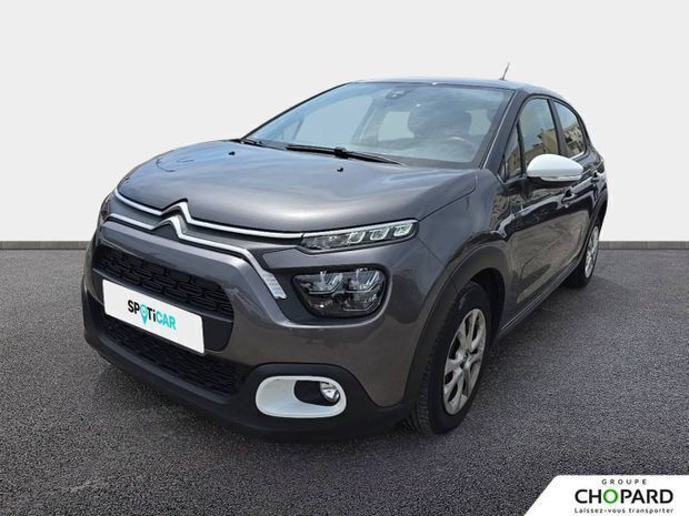 Gris Utilisé 2022 Citroën C3 Citadine | 9 790 € (Bon prix) - Image 1/4