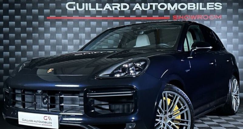 Blanc Utilisé 2020 Porsche Cayenne Turbo S SUV | 99 900 € - Image 1/4