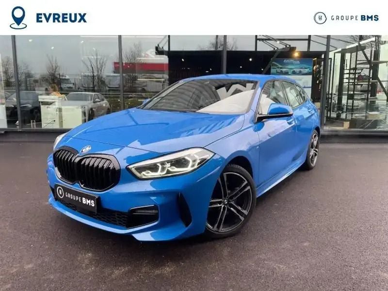 Blanc Utilisé 2022 BMW 118 M Sport Citadine | 27 900 € (Prix juste) - Image 1/4