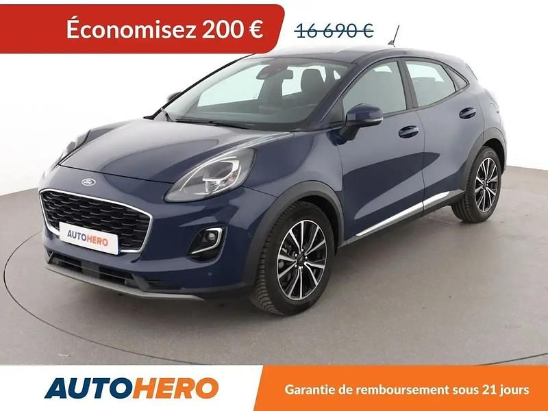 Bleu Utilisé 2020 Ford Puma Gen-E Titanium SUV | 16 490 € (Prix juste) - Image 1/2