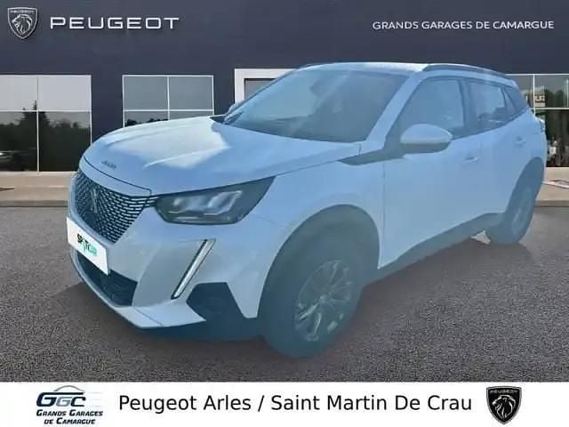 Blanc Occasion 2021 Peugeot e-2008 SUV | 13 960 € (Bon prix) - Image 1/4