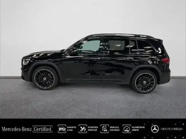 Noir cosmos métallisé Occasion 2023 Mercedes GLB200 AMG line SUV | 41 490 € (Prix juste) - Image 1/3