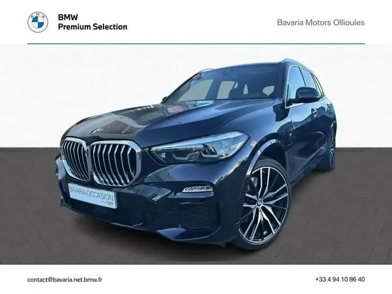 Noir Utilisé 2021 BMW X5 M Sport SUV | 62 390 € (Prix assez cher) - Image 1/4