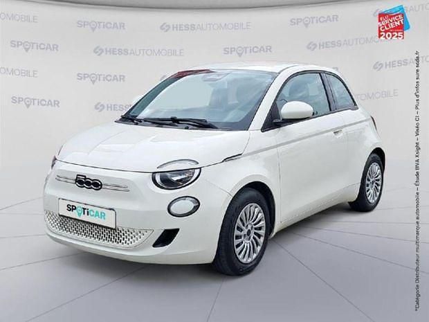 Blanc Utilisé 2022 Fiat 500e Action Citadine | 15 499 € (Prix assez cher) - Image 1/4