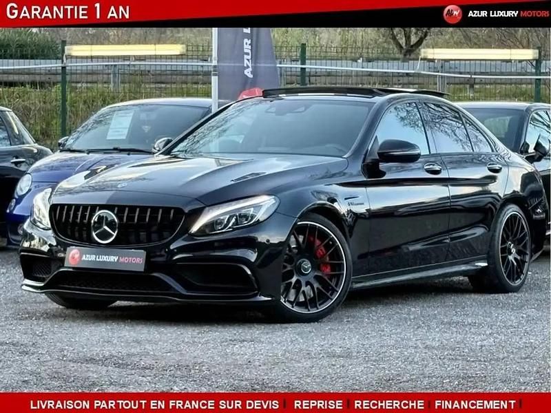 Noir Occasion 2016 Mercedes C63 AMG AMG Berline | 63 990 € (Prix cher) - Image 1/4