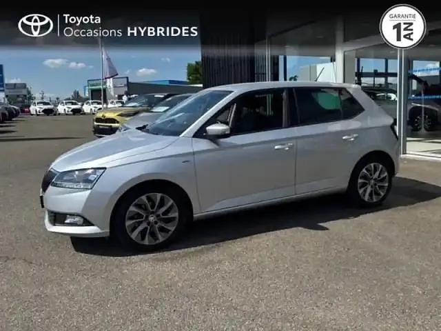 Gris Utilisé 2021 Skoda Fabia Clever Berline | 12 990 € (Prix juste) - Image 1/4