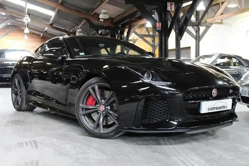 Noir Utilisé 2017 Jaguar F-Type SVR Coupé | 88 900 € - Image 1/4