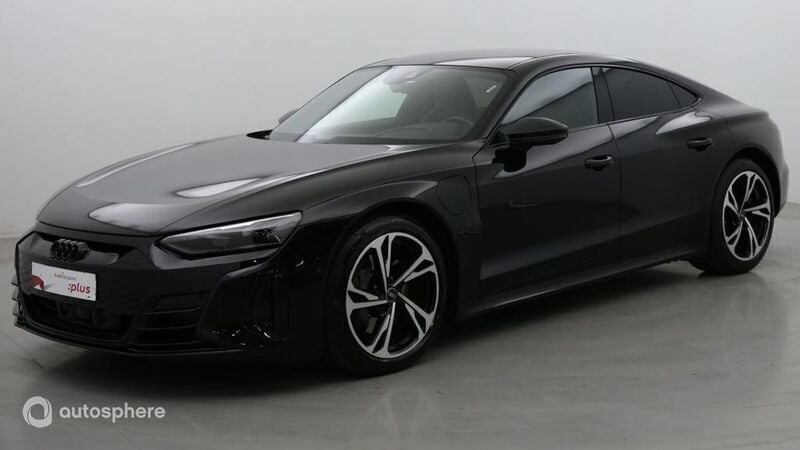 Noir mythe métallisé Utilisé 2021 Audi e-tron GT quattro Sport Berline | 59 999 € - Image 1/4