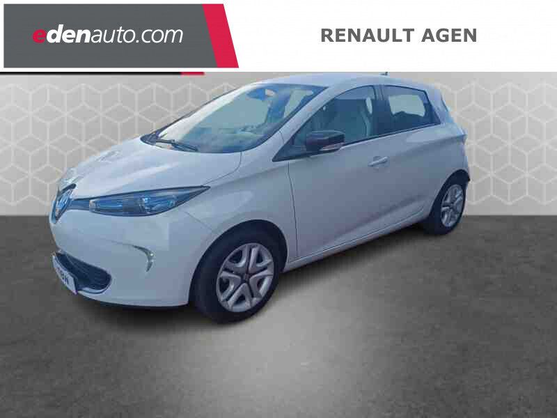 Blanc Utilisé 2019 Renault Zoe Zen Citadine | 5 989 € (Super prix) - Image 1/4
