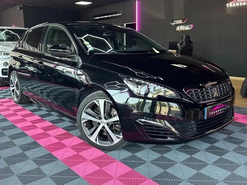 Noir Utilisé 2017 Peugeot 308 GT Berline | 14 490 € (Prix assez cher) - Image 1/4