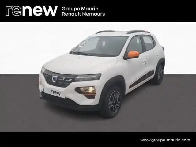 Blanc Utilisé 2022 Dacia Spring Comfort Plus Citadine | 7 700 € (Bon prix) - Image 1/4