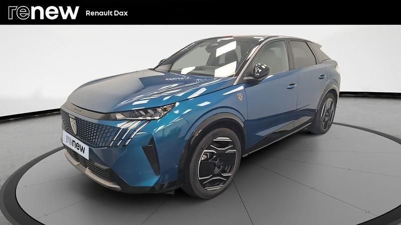 Bleu fonce Occasion 2024 Peugeot e-3008 GT SUV | 32 590 € (Bon prix) - Image 1/4