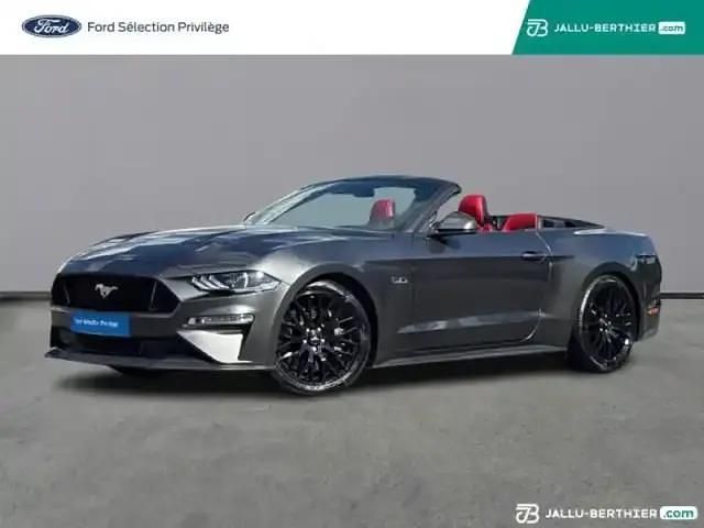Noir shadow Utilisé 2019 Ford Mustang GT Convertible Cabriolet | 51 990 € - Image 1/4