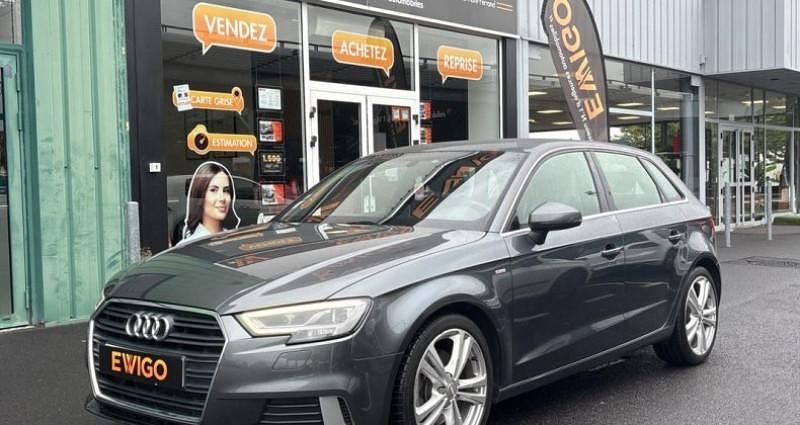 Gris Utilisé 2019 Audi A3 S-Line Berline | 16 990 € (Super prix) - Image 1/4