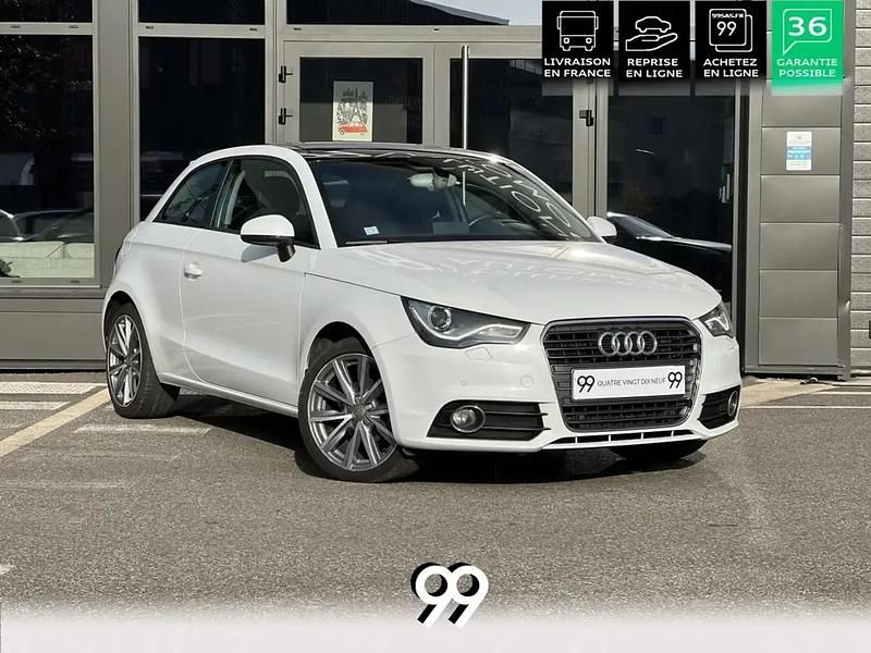 Blanc Occasion 2014 Audi A1 Ambition Citadine | 9 890 € (Bon prix) - Image 1/4