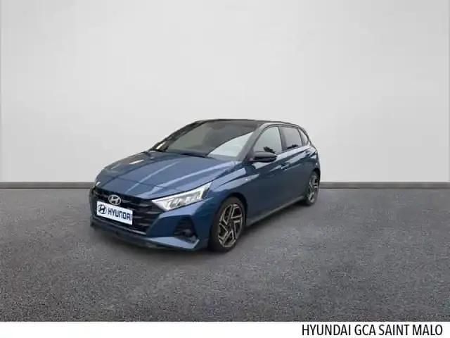 Polar white/toit+rétros black Utilisé 2024 Hyundai i20 N Line Berline | 20 990 € (Prix juste) - Image 1/4