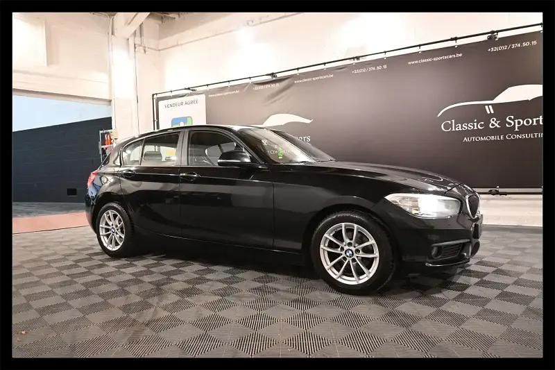 Noir Utilisé 2016 BMW 116 Sport Line Citadine | 6 950 € (Prix juste) - Image 1/4