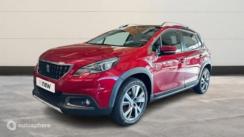 Rouge Utilisé 2019 Peugeot 2008 Crossway SUV | 12 999 € (Prix juste) - Image 1/4