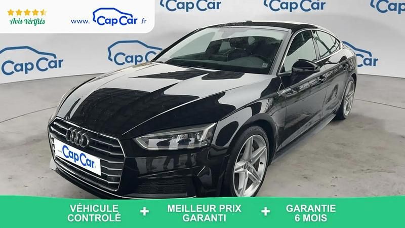 Noir Utilisé 2019 Audi A5 S-Line Berline | 24 400 € (Prix cher) - Image 1/4