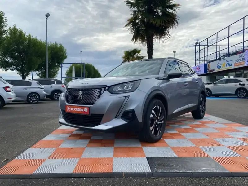 Gris Utilisé 2020 Peugeot 2008 Allure SUV | 18 450 € (Prix juste) - Image 1/4