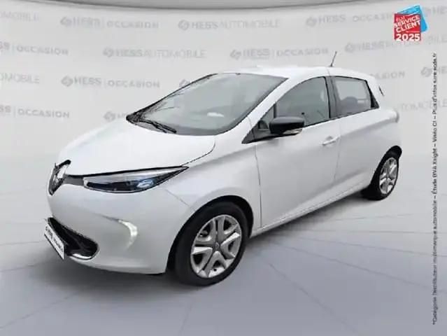 Blanc nacré Utilisé 2019 Renault Zoe Zen Citadine | 6 799 € (Super prix) - Image 1/4