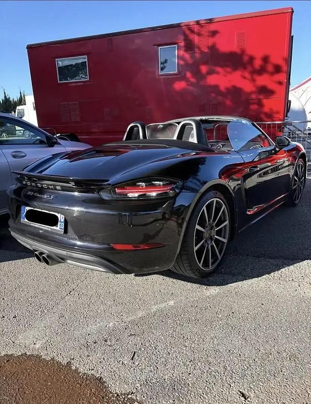 Occasion Porsche 718 Boxster 351 ch (258 kW) 2019 Noir Cabriolet