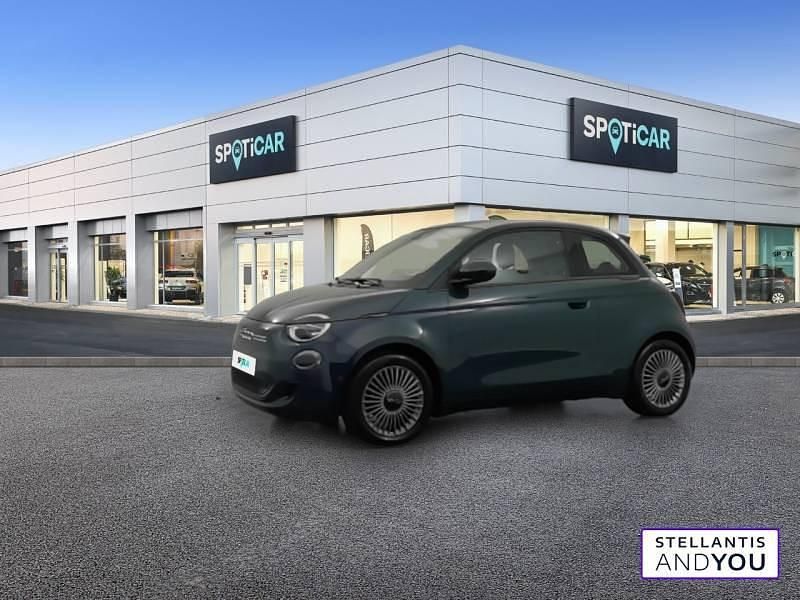 Vert Utilisé 2023 Fiat 500e Berline | 12 990 € (Prix juste) - Image 1/4