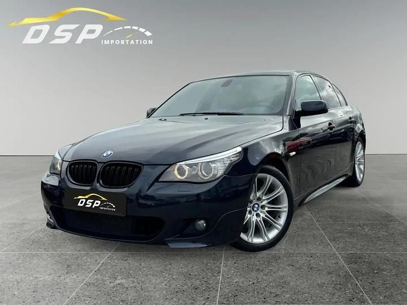 Noir Occasion 2009 BMW 525 Berline | 17 590 € - Image 1/4
