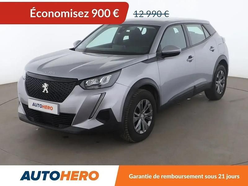 Gris Utilisé 2020 Peugeot 2008 Active SUV | 12 090 € (Bon prix) - Image 1/2