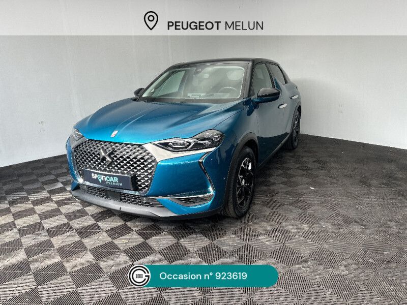Bleu Utilisé 2020 DS Automobiles DS3 Crossback E-Tense So Chic SUV | 13 480 € (Bon prix) - Image 1/4