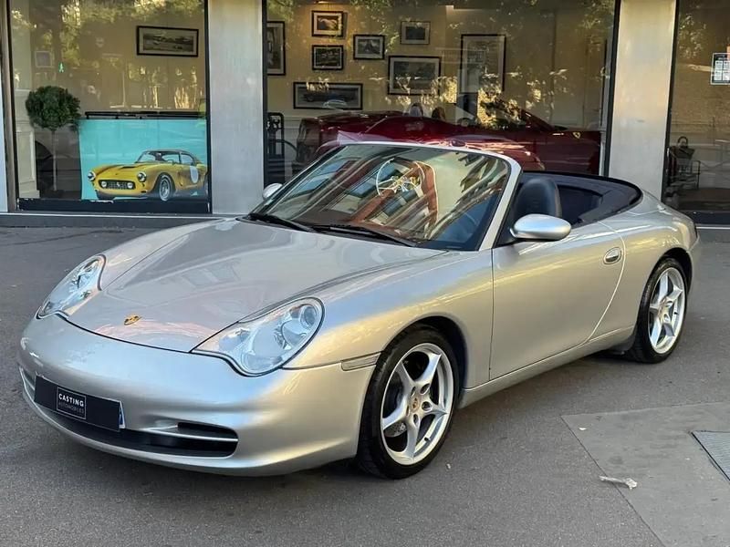 Gris Occasion 2002 Porsche 911 Carrera Cabriolet Cabriolet | 34 500 € - Image 1/4