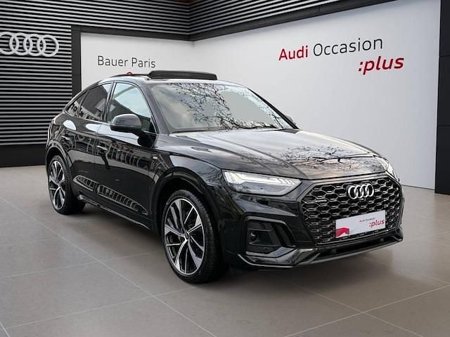 Noir mythe métallisé Occasion 2024 Audi Q5 Sportback S-Line SUV | 74 990 € - Image 1/4