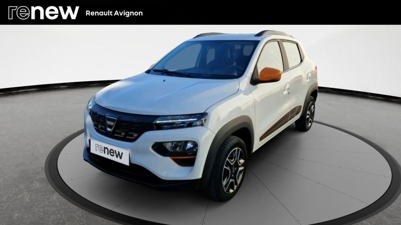 Blanc Utilisé 2021 Dacia Spring Comfort Plus Citadine | 8 899 € (Prix juste) - Image 1/4