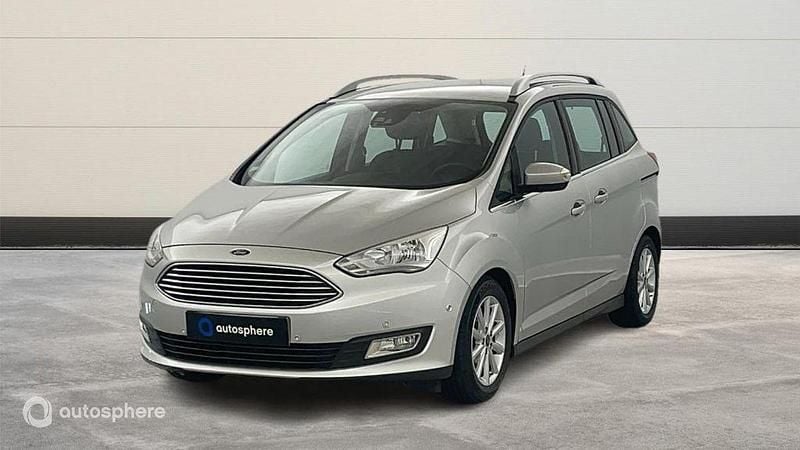Gris Occasion 2018 Ford Grand C-Max Titanium Monospace | 13 499 € (Prix juste) - Image 1/1